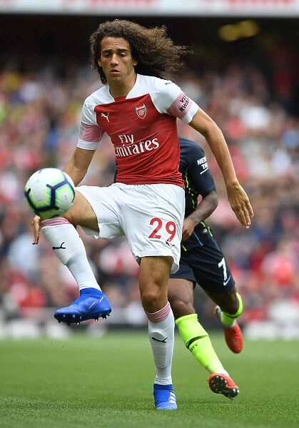 Matteo Guendouzi in Action: Arsenal vs Manchester City, Premier League 2018-19