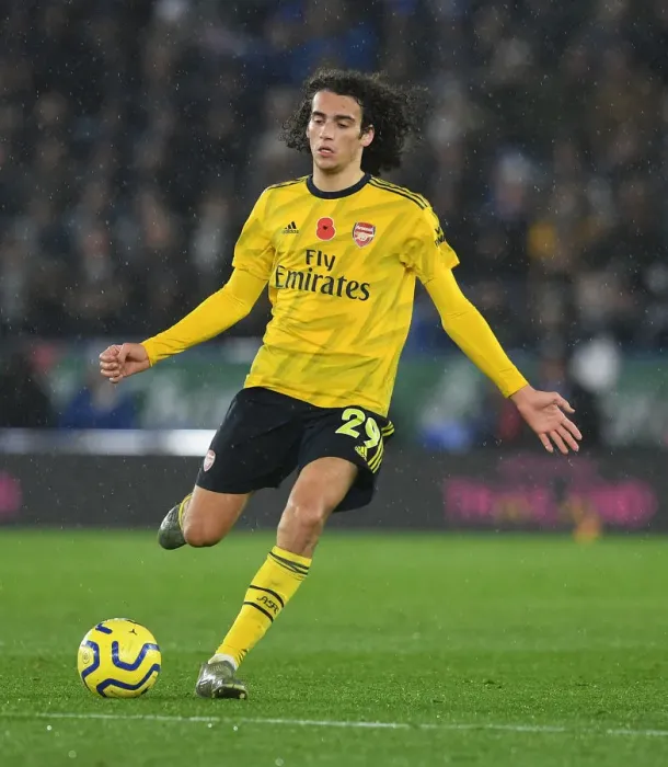 Framed Print : Matteo Guendouzi: In Action Against Leicester City, Premier League 2019-20