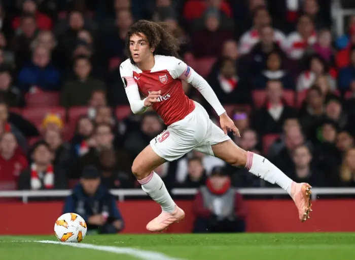 Framed Print : Matteo Guendouzi: Arsenal's Midfield Marvel in Europa League Framed Print : Matteo Guendouzi: Arsenal's Midfield Marvel in Europa League
