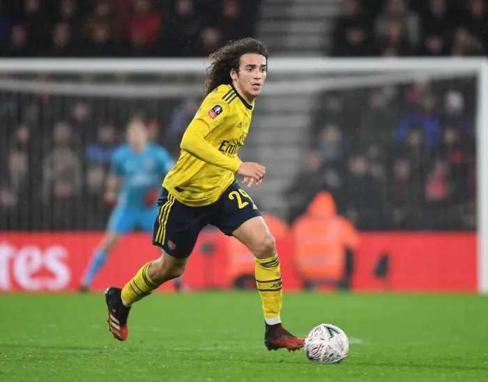 Framed Print : Matteo Guendouzi: Arsenal's Midfield Marvel Shines in FA Cup Battle against AFC Bournemouth Framed Print : Matteo Guendouzi: Arsenal's Midfield Marvel Shines in FA Cup Battle against AFC Bournemouth