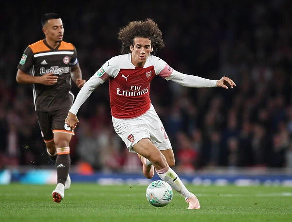 Matteo Guendouzi: Arsenal's Midfield Star Shines in Carabao Cup Clash Against Brentford
