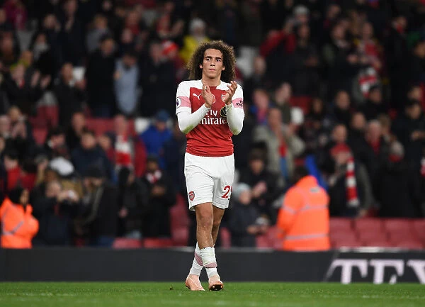 Matteo Guendouzi Salutes Arsenal Fans: Arsenal vs. Wolverhampton Wanderers, Premier League 2018-19