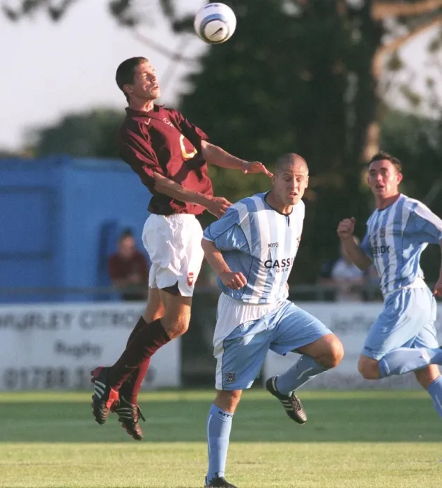Framed Print : Matthew Connolly (Arsenal) Graham Barrett (Coventry)