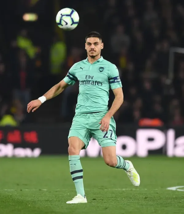 Framed Print : Mavropanos in Action: Arsenal vs. Watford, Premier League 2018-19 Framed Print : Mavropanos in Action: Arsenal vs. Watford, Premier League 2018-19