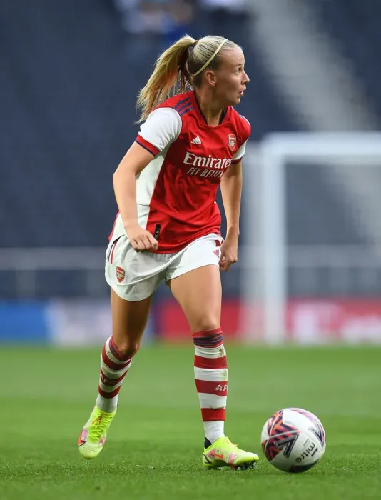 Framed Print : Mead vs. Tottenham: Intense Rivalry Clashes in Arsenal's Women's Football Showdown