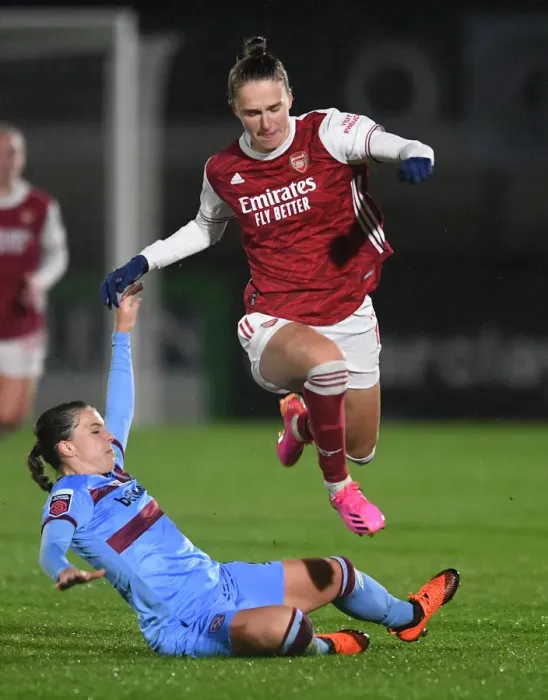 Framed Print : Empty Meadow Park Showdown: A Head-to-Head Battle Between Vivianne Miedema and Cecile Kvamme in the FA WSL Framed Print : Empty Meadow Park Showdown: A Head-to-Head Battle Between Vivianne Miedema and Cecile Kvamme in the FA WSL