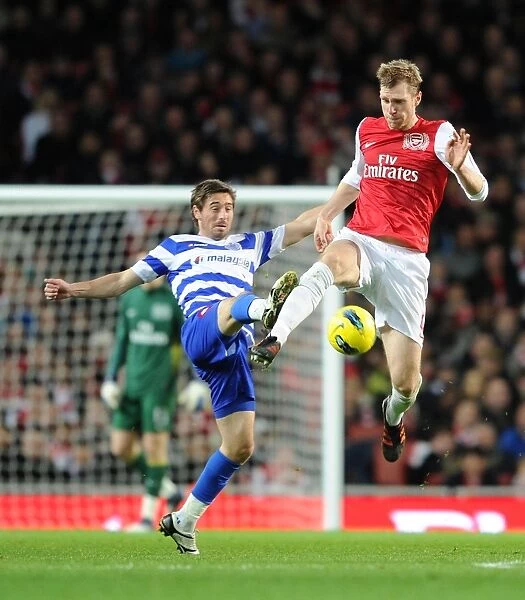 Per Mertesacker vs. Tommy Smith: Battle for the Ball at Arsenal vs. Queens Park Rangers (2011-12)
