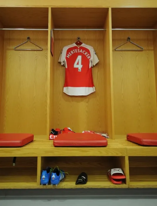 Framed Print : Per Mertesacker's Arsenal Shirt in Arsenal Changing Room before Arsenal vs West Bromwich Albion, Premier League 2015-16 Framed Print : Per Mertesacker's Arsenal Shirt in Arsenal Changing Room before Arsenal vs West Bromwich Albion, Premier League 2015-16