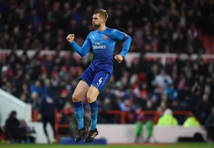 Framed Print : Per Mertesacker's FA Cup Goal: Nottingham Forest vs. Arsenal (2017-18) Framed Print : Per Mertesacker's FA Cup Goal: Nottingham Forest vs. Arsenal (2017-18)