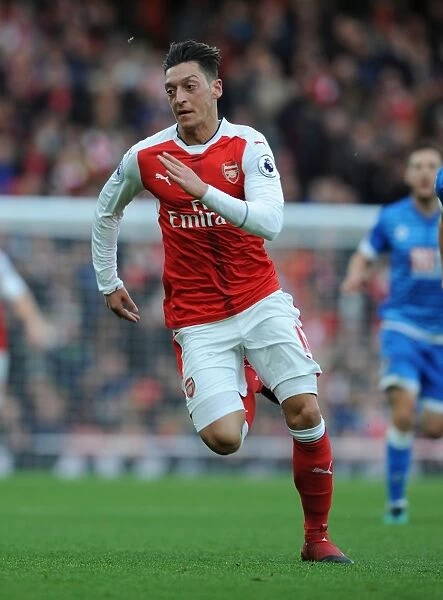 Mesut Ozil in Action: Arsenal vs AFC Bournemouth, Premier League 2016 / 17