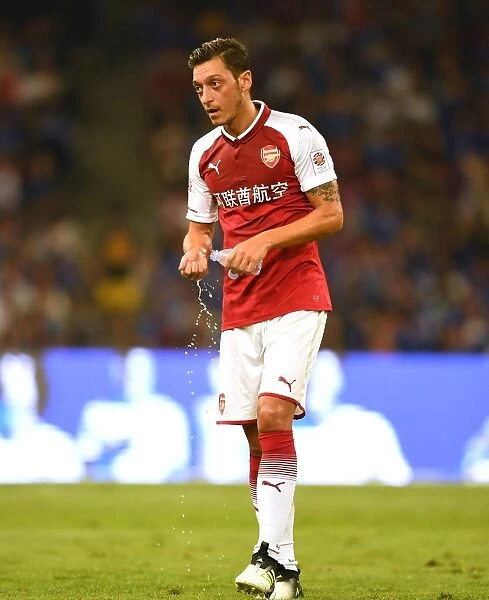 Mesut Ozil in Action: Arsenal vs. Chelsea Pre-Season 2017