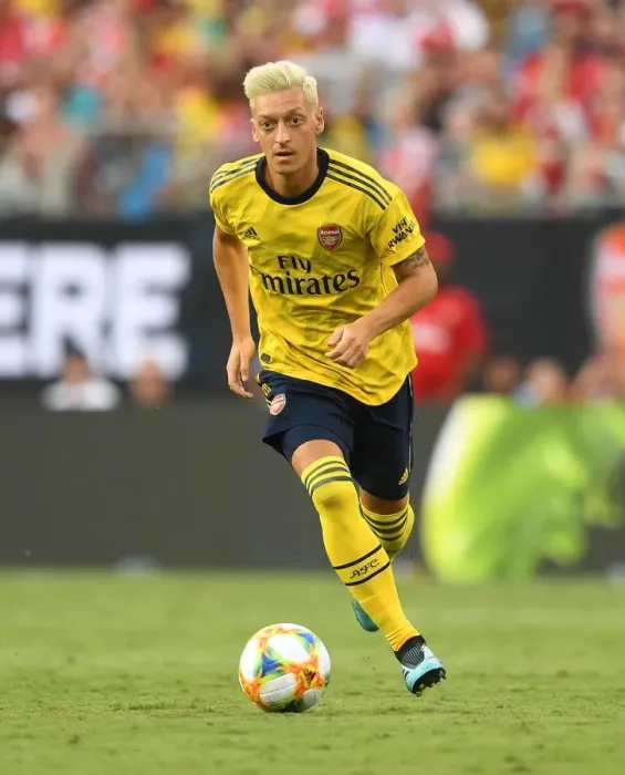 Framed Print : Mesut Ozil in Action: Arsenal vs. Fiorentina, 2019 International Champions Cup, Charlotte Framed Print : Mesut Ozil in Action: Arsenal vs. Fiorentina, 2019 International Champions Cup, Charlotte