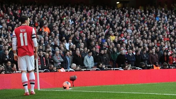 Mesut Ozil in Action: Arsenal vs. Liverpool - FA Cup 2013-14
