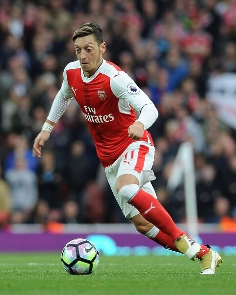 Mesut Ozil in Action: Arsenal vs. Middlesbrough, Premier League 2016-17