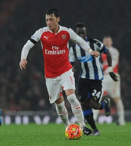 Mesut Ozil in Action: Arsenal vs Newcastle United, Premier League 2015-16