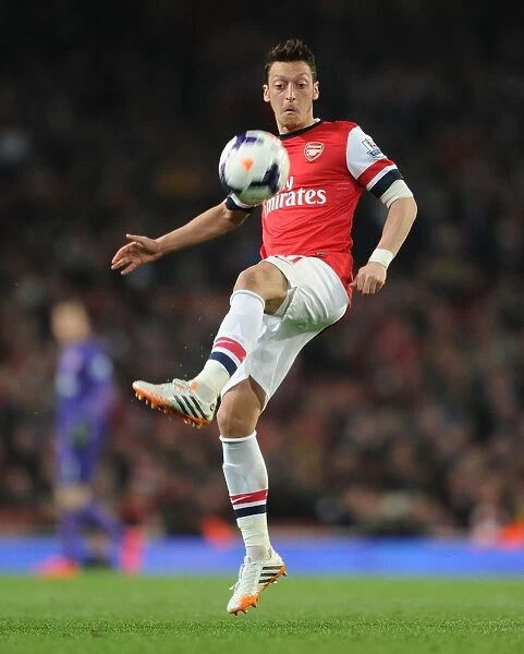 Mesut Ozil in Action: Arsenal vs Newcastle United, Premier League 2013-2014