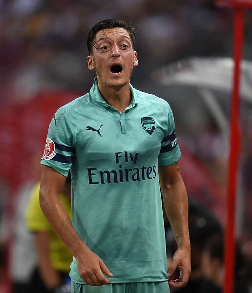 Mesut Ozil in Action: Arsenal vs Paris Saint-Germain, International Champions Cup 2018