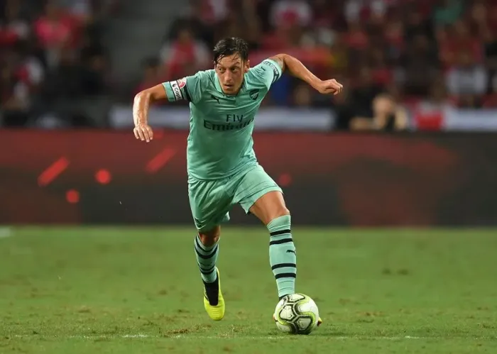 Framed Print : Mesut Ozil in Action: Arsenal vs Paris Saint-Germain, International Champions Cup 2018 Framed Print : Mesut Ozil in Action: Arsenal vs Paris Saint-Germain, International Champions Cup 2018