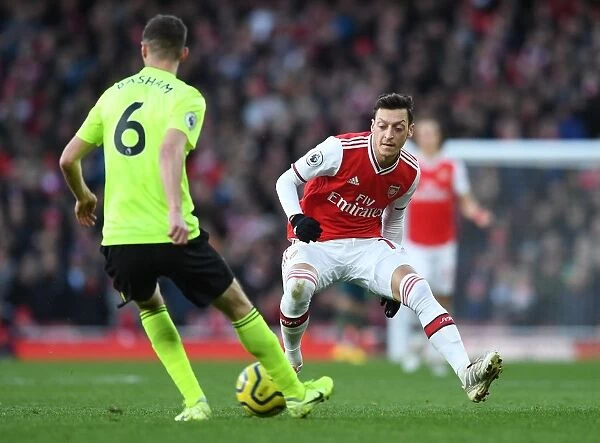 Mesut Ozil in Action: Arsenal vs Sheffield United, Premier League 2019-2020