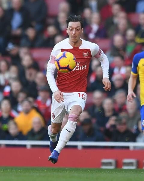 Mesut Ozil in Action: Arsenal vs Southampton, Premier League 2018-19