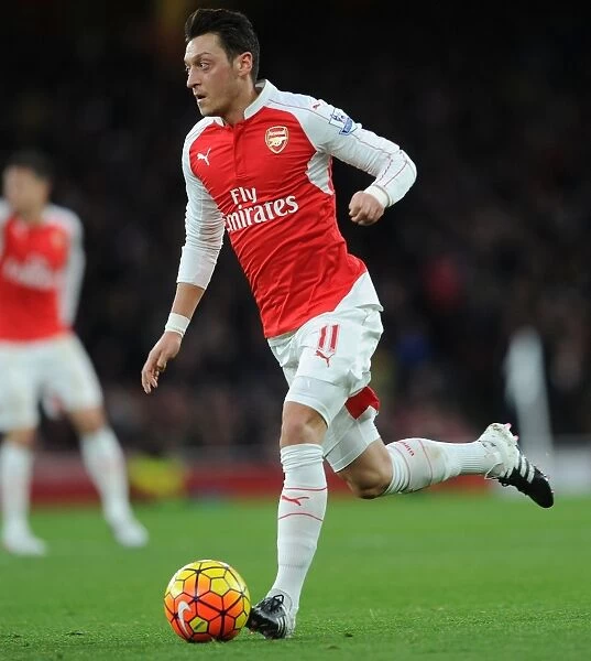 Mesut Ozil in Action: Arsenal vs Sunderland, Premier League 2015-16