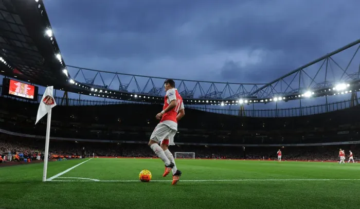 Framed Print : Mesut Ozil in Action: Arsenal vs. Tottenham Hotspur, Premier League 2015-16 Framed Print : Mesut Ozil in Action: Arsenal vs. Tottenham Hotspur, Premier League 2015-16
