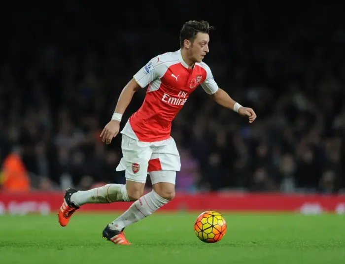 Framed Print : Mesut Ozil in Action: Arsenal vs. Tottenham Rivalry (2015-16), Emirates Stadium Framed Print : Mesut Ozil in Action: Arsenal vs. Tottenham Rivalry (2015-16), Emirates Stadium
