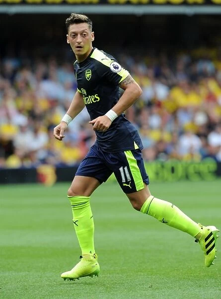 Mesut Ozil in Action: Arsenal vs. Watford, Premier League 2016-17