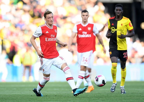 Mesut Ozil in Action: Arsenal vs. Watford, Premier League 2019-20