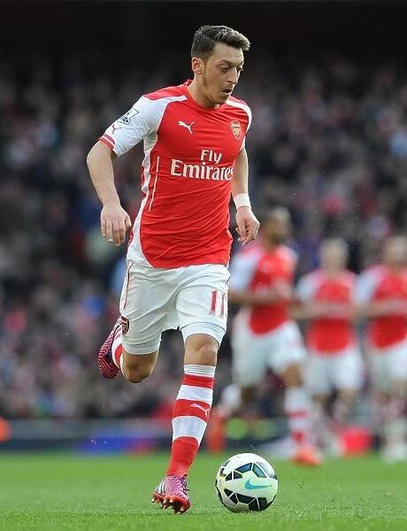 Mesut Ozil in Action: Arsenal vs West Ham United, Premier League 2014-2015