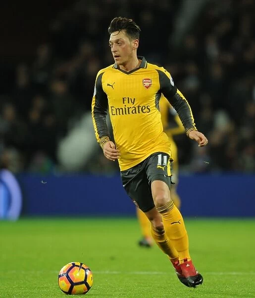 Mesut Ozil in Action: Arsenal vs. West Ham United - Premier League (2016-17)