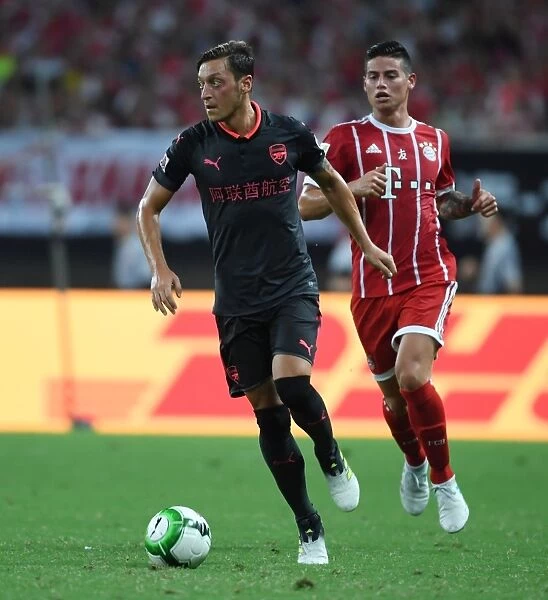 Mesut Ozil in Action: Bayern Munich vs. Arsenal, Shanghai Pre-Season Friendly 2017