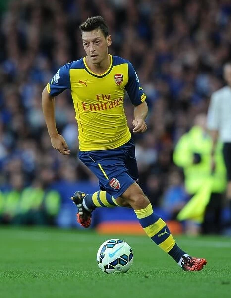 Mesut Ozil in Action: Everton vs. Arsenal, Premier League 2014 / 15