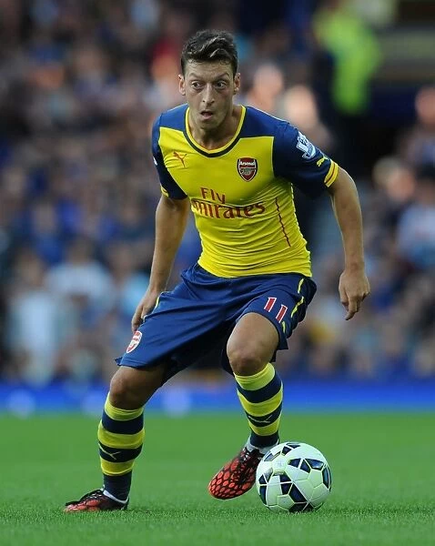 Mesut Ozil in Action: Everton vs Arsenal, Premier League 2014 / 15