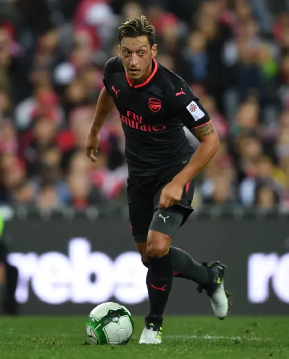Framed Print : Mesut Ozil in Action: Sydney FC vs. Arsenal (2017) Framed Print : Mesut Ozil in Action: Sydney FC vs. Arsenal (2017)