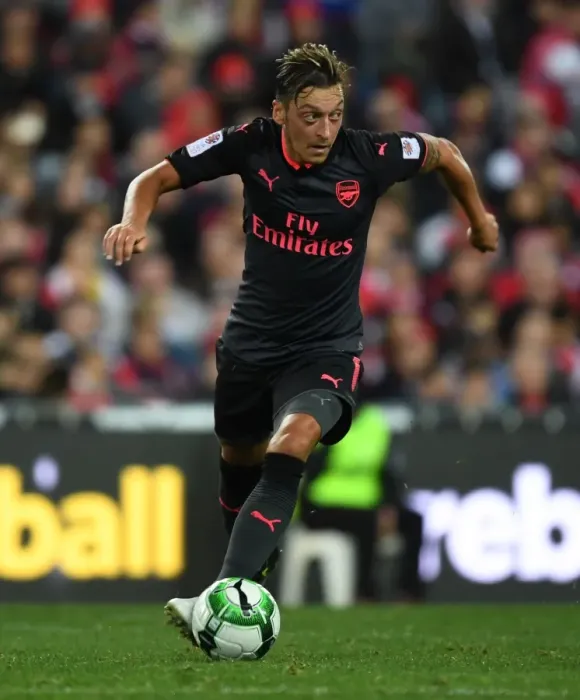 Framed Print : Mesut Ozil in Action: Sydney FC vs. Arsenal (2017) Framed Print : Mesut Ozil in Action: Sydney FC vs. Arsenal (2017)