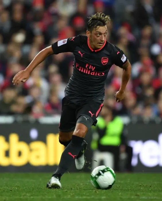 Framed Print : Mesut Ozil in Action: Sydney FC vs. Arsenal (2017) Framed Print : Mesut Ozil in Action: Sydney FC vs. Arsenal (2017)