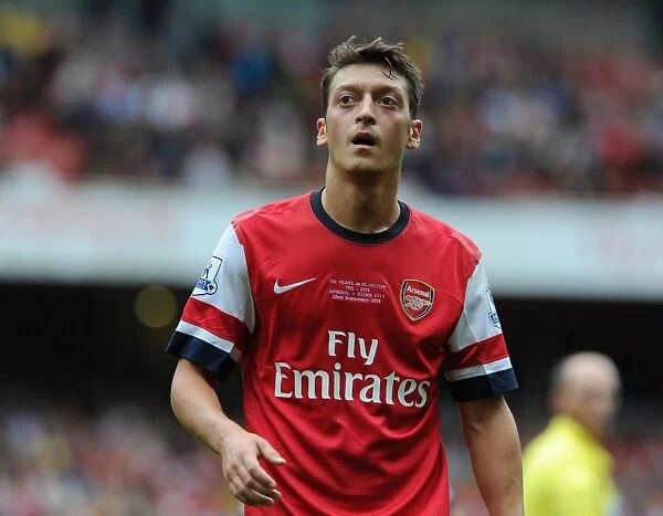 Mesut Ozil (Arsenal). Arsenal 3: 1 Stoke City. Barclays Premier League. Emirates Stadium, 22  /  9  /  13
