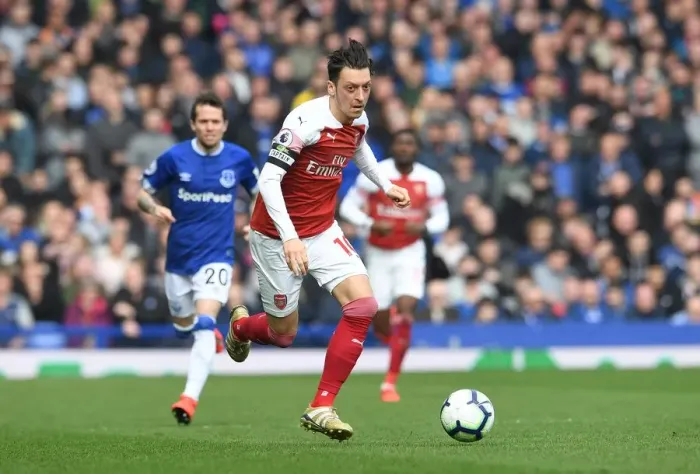 Framed Print : Mesut Ozil (Arsenal). Everton 1:0 Arsenal Framed Print : Mesut Ozil (Arsenal). Everton 1:0 Arsenal