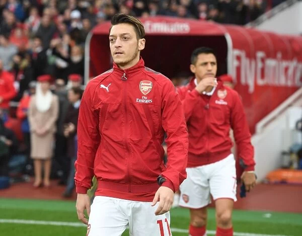 Mesut Ozil: Arsenal Star's Focus Before Arsenal vs. Tottenham Hotspur (2017-18)