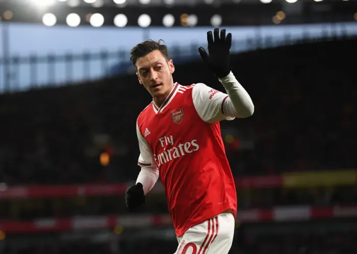 Framed Print : Mesut Ozil: Arsenal vs. Newcastle United, Premier League 2019-2020 Framed Print : Mesut Ozil: Arsenal vs. Newcastle United, Premier League 2019-2020