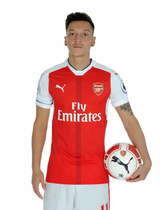 Framed Print : Mesut Ozil: Arsenal's 2016-17 First Team Member