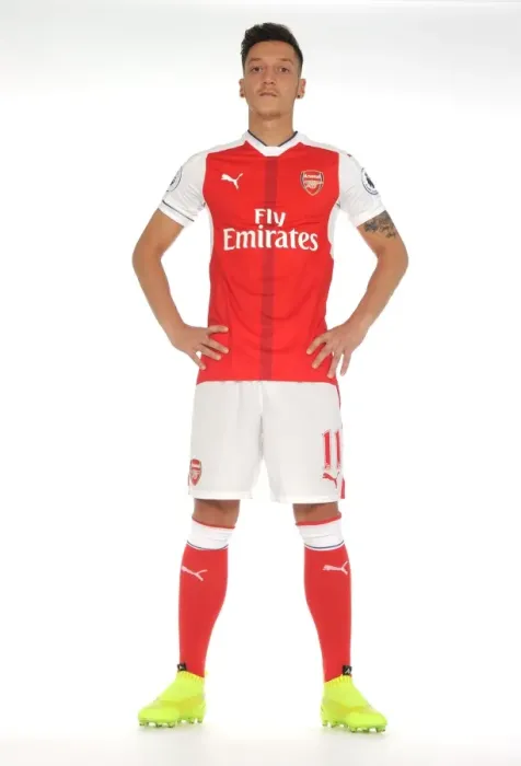 Framed Print : Mesut Ozil: Arsenal's 2016-17 First Team Member