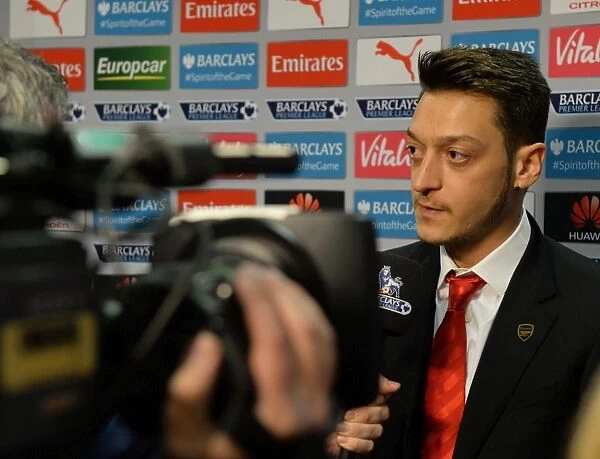 Mesut Ozil - Arsenal's Star Midfielder: Pre-Match Interview vs West Ham United (2015)
