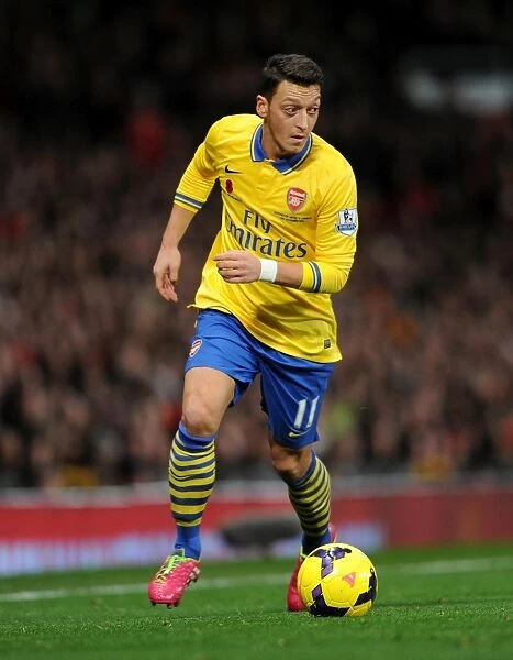 Mesut Ozil: Clash at Old Trafford (2013-14) - Premier League Showdown between Manchester United and Arsenal