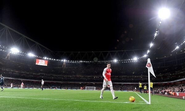 Mesut Ozil at Emirates Stadium: Arsenal vs Manchester City (Premier League 2015-16)