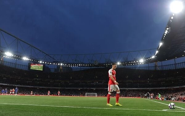 Mesut Ozil at Emirates Stadium: Arsenal vs. Chelsea (Premier League 2016-17)