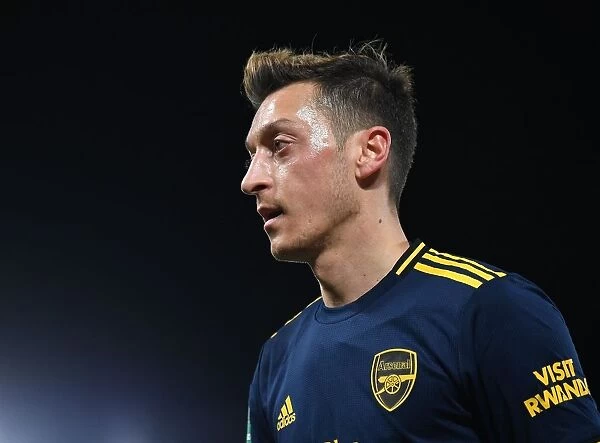Mesut Ozil at Liverpool's Anfield: Carabao Cup Clash (2019-20)