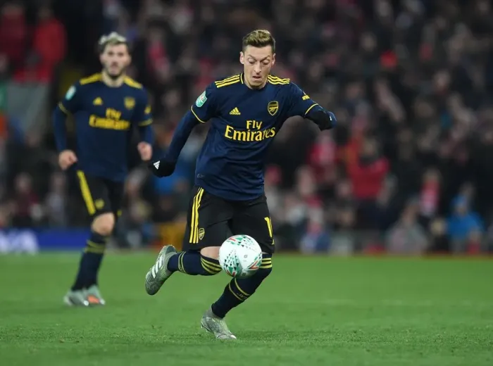 Framed Print : Mesut Ozil at Liverpool's Carabao Cup Match: Arsenal vs. Liverpool Framed Print : Mesut Ozil at Liverpool's Carabao Cup Match: Arsenal vs. Liverpool