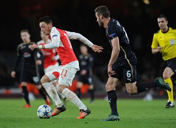 Mesut Ozil Outmaneuvers Ivo Pinto: Arsenal's Champions League Triumph (2015-16)
